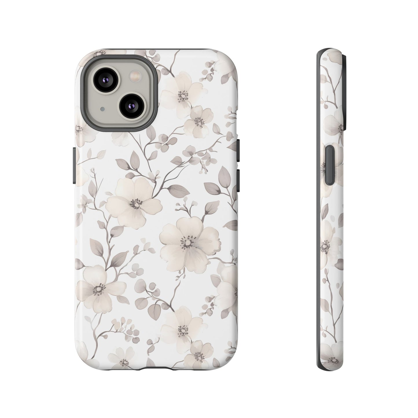 Elegant Floral Phone Case - Tough & Stylish Protection