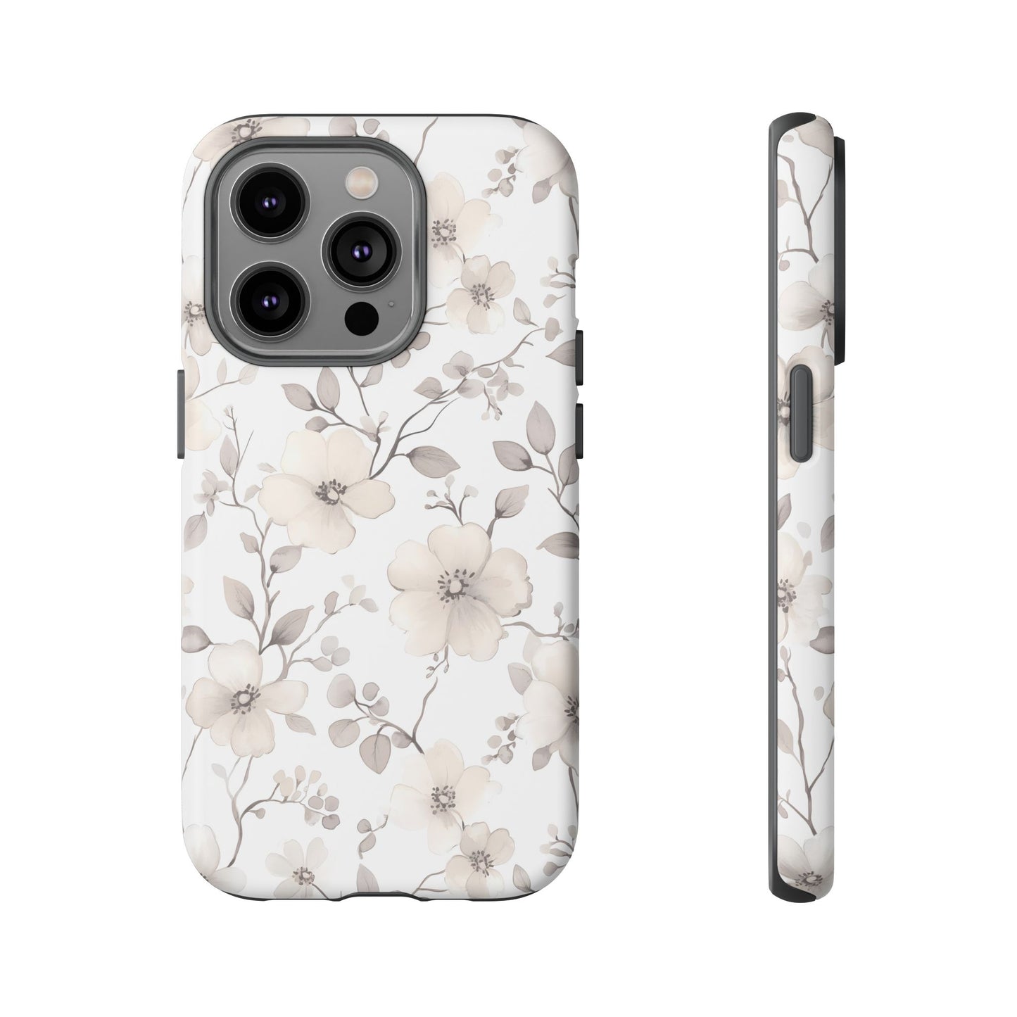 Elegant Floral Phone Case - Tough & Stylish Protection