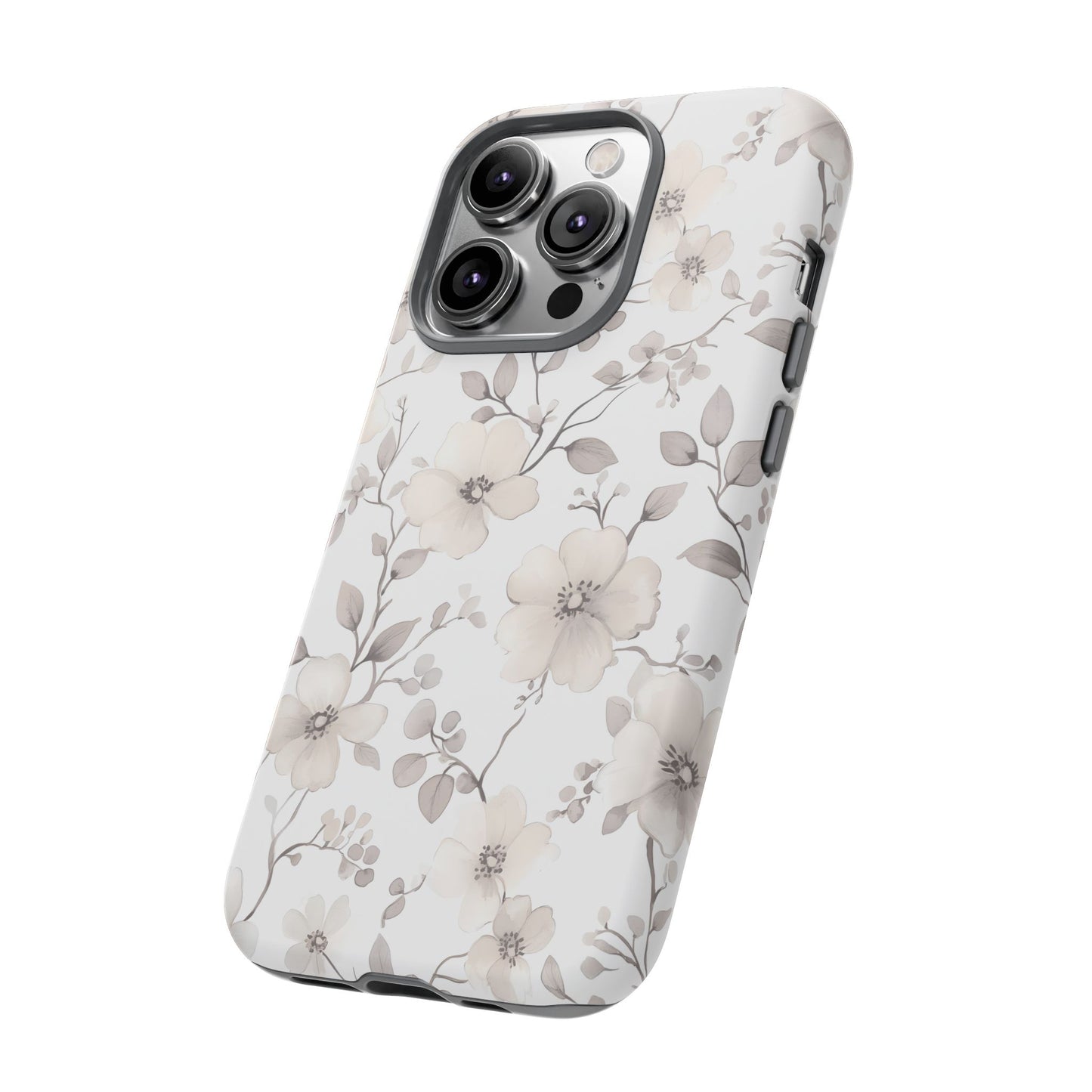 Elegant Floral Phone Case - Tough & Stylish Protection