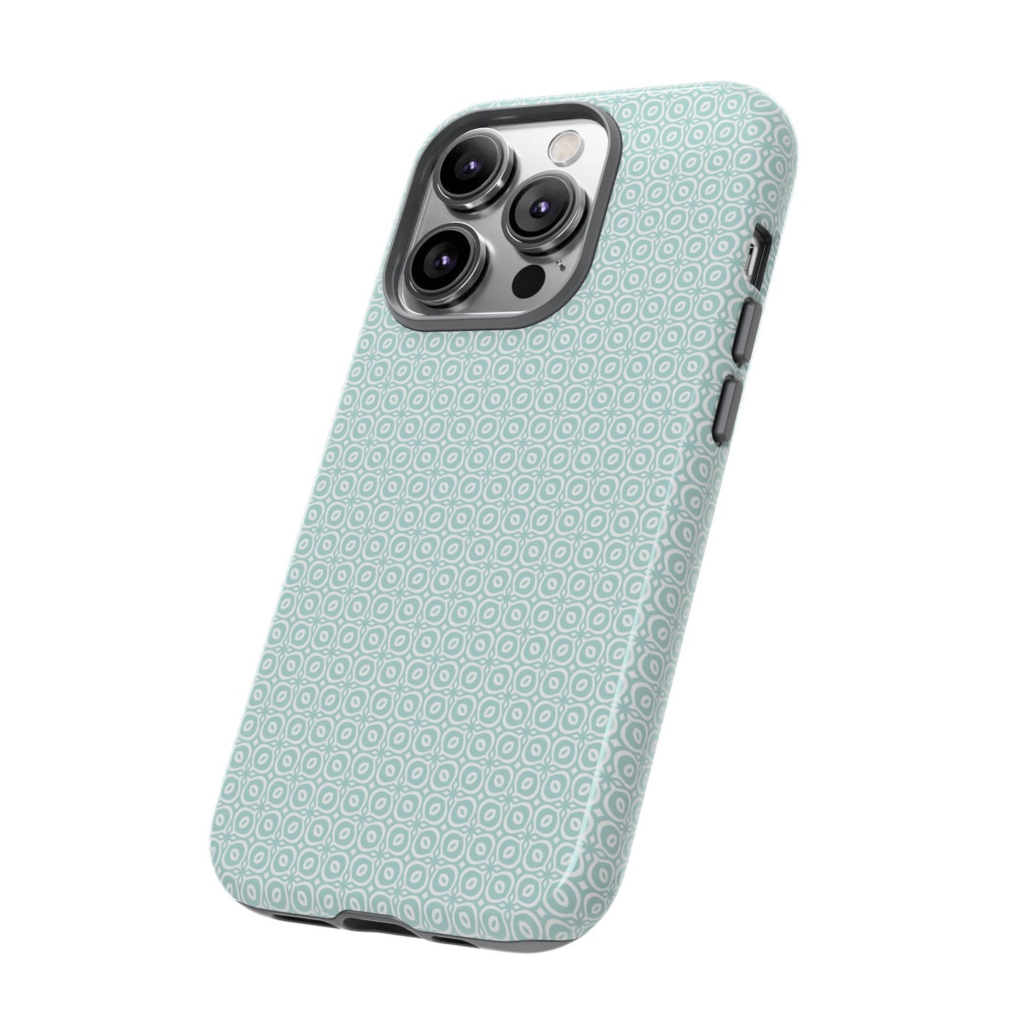 Stylish Tough Phone Case with Geometric Pattern