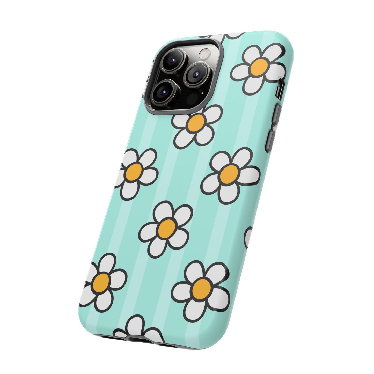 Daisy Phone Case - Tough, Stylish & Fun for Floral Lovers