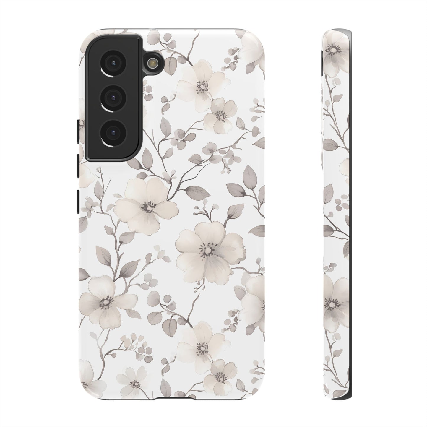 Elegant Floral Phone Case - Tough & Stylish Protection