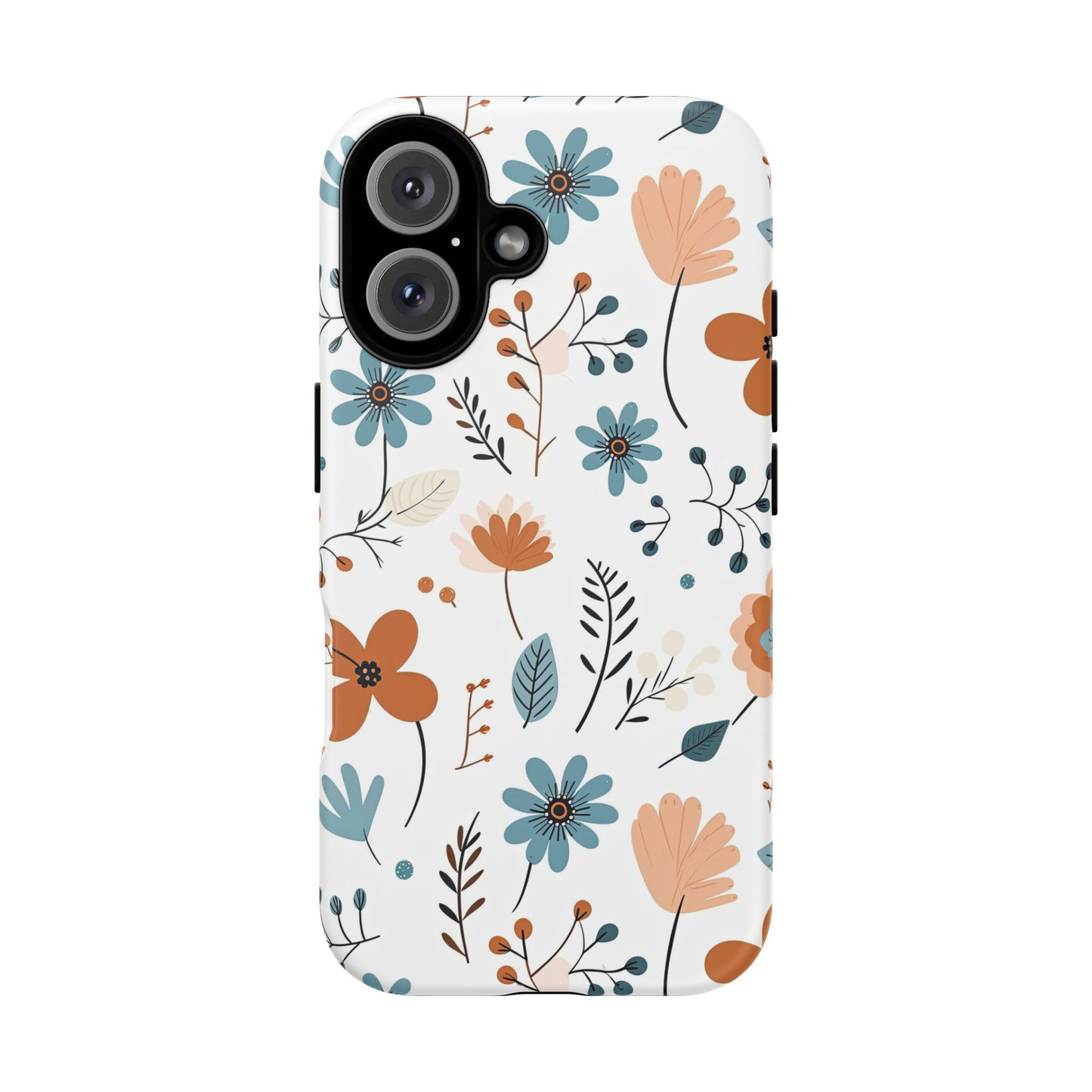 Floral Tough Phone Case - Vibrant Design for Nature Lovers