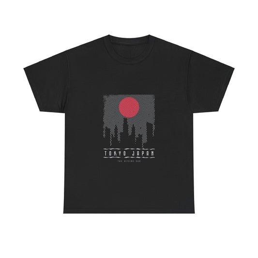 Tokyo Japan Graphic Unisex Heavy Cotton Tee - Casual Streetwear