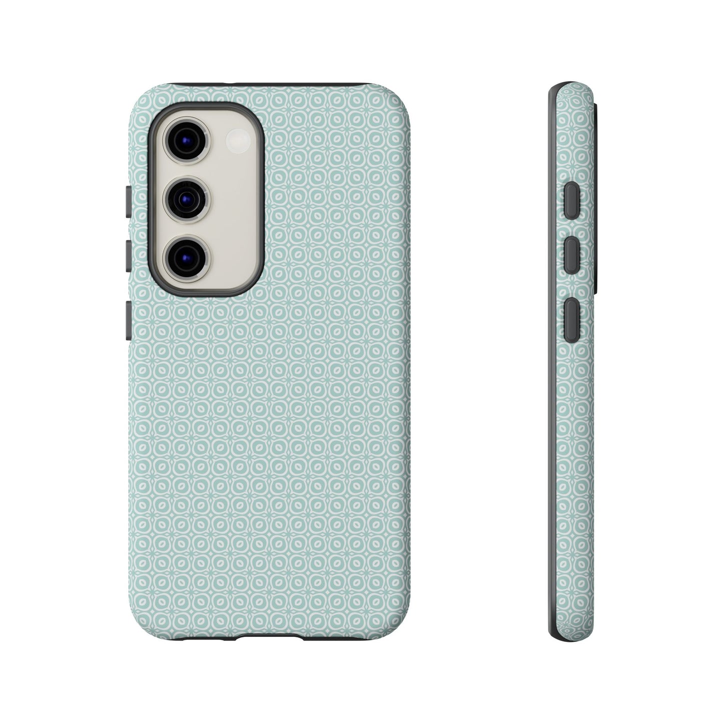 Stylish Tough Phone Case with Geometric Pattern