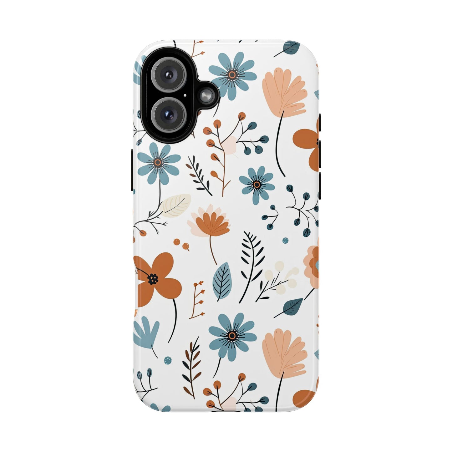 Floral Tough Phone Case - Vibrant Design for Nature Lovers