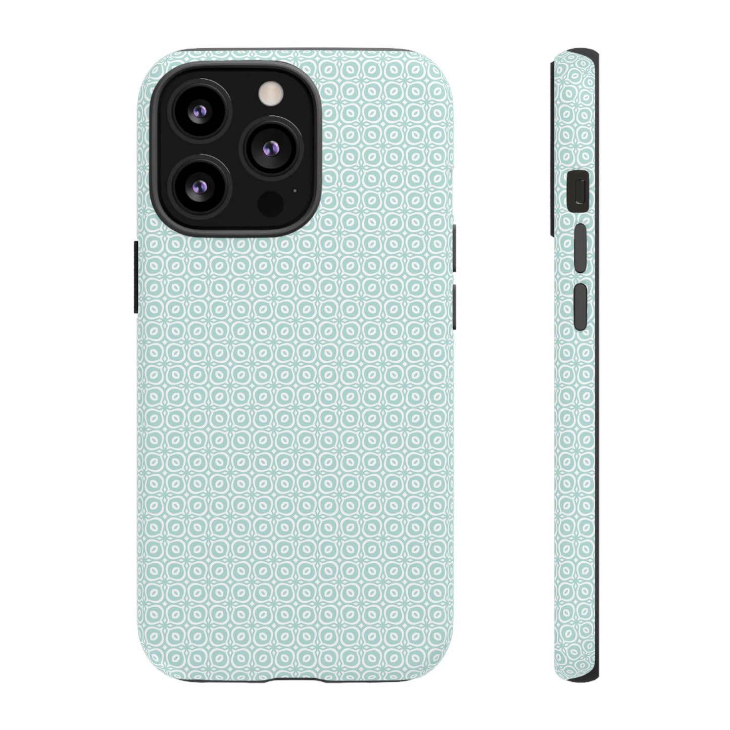 Stylish Tough Phone Case with Geometric Pattern