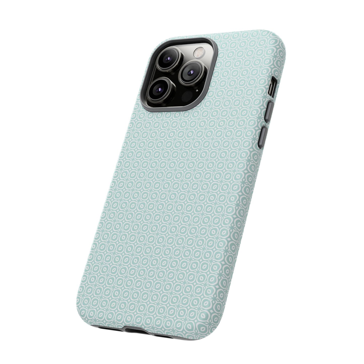 Stylish Tough Phone Case with Geometric Pattern