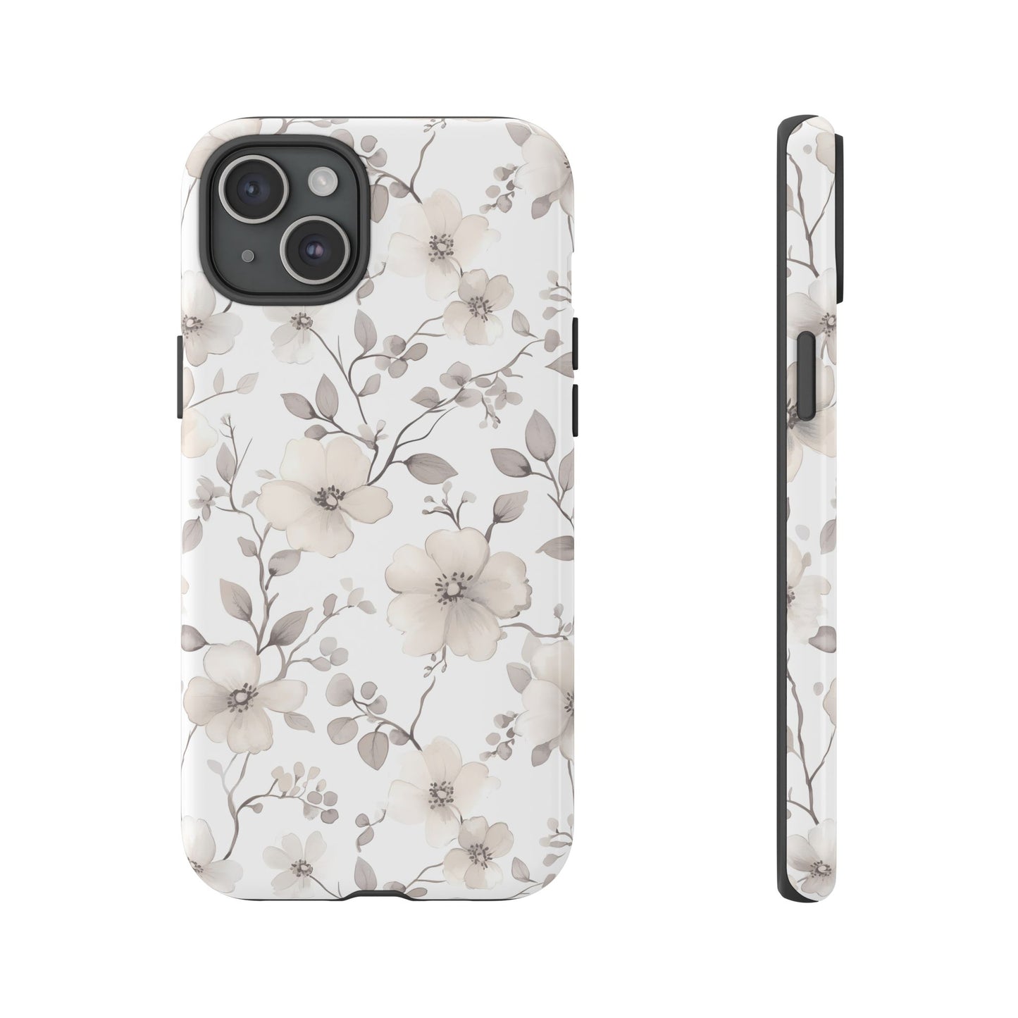 Elegant Floral Phone Case - Tough & Stylish Protection