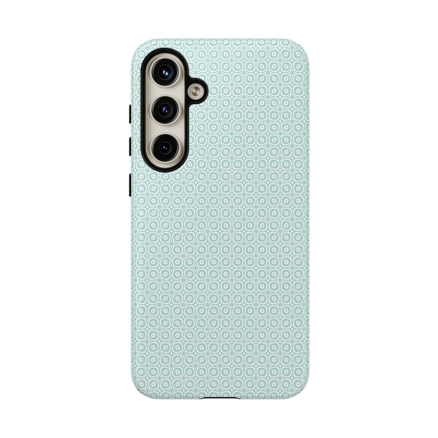 Stylish Tough Phone Case with Geometric Pattern