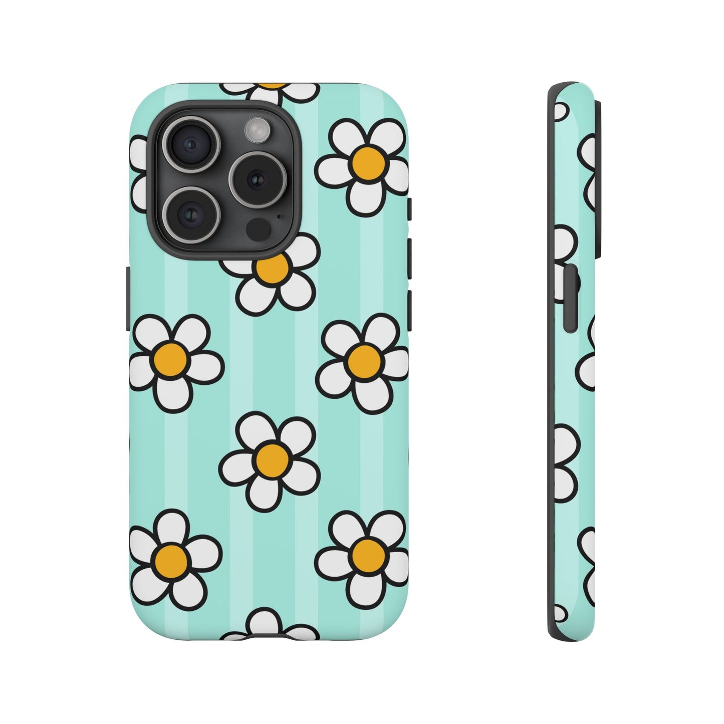 Daisy Phone Case - Tough, Stylish & Fun for Floral Lovers