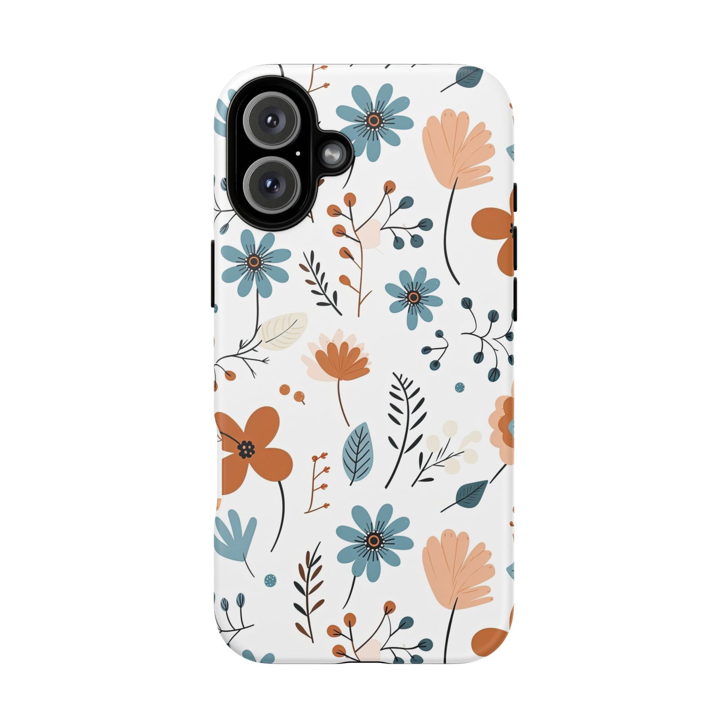 Floral Tough Phone Case - Vibrant Design for Nature Lovers