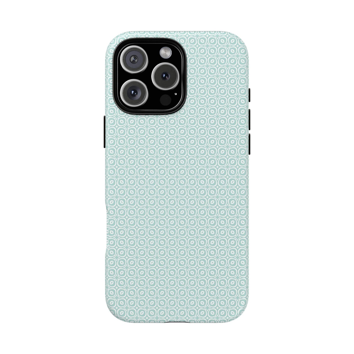 Stylish Tough Phone Case with Geometric Pattern