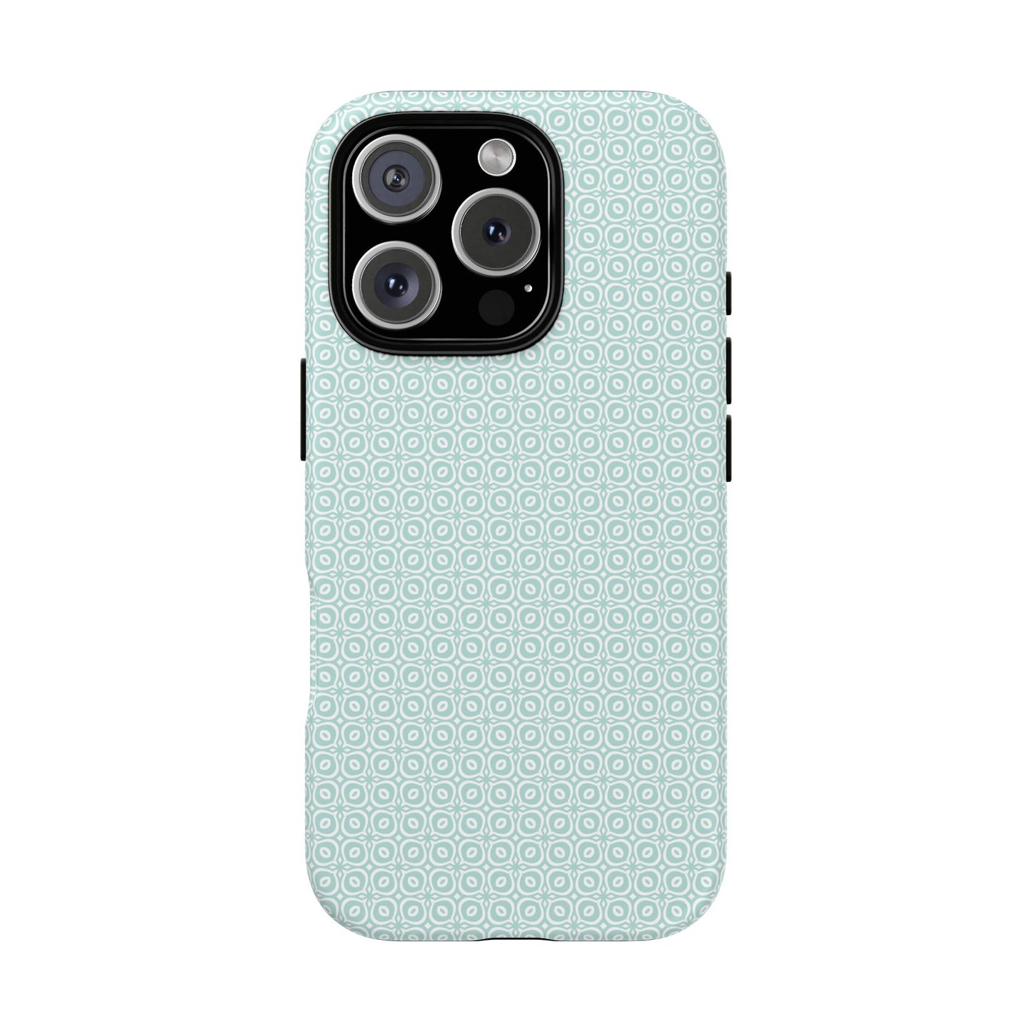 Stylish Tough Phone Case with Geometric Pattern