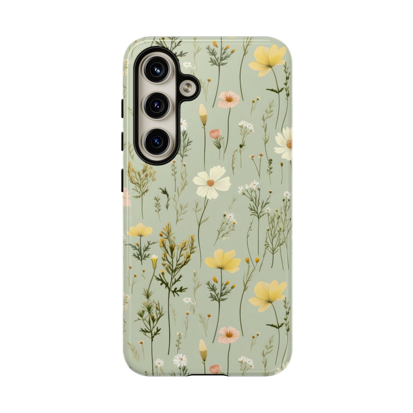 Floral Tough Phone Case - Stylish and Durable for Nature Lovers