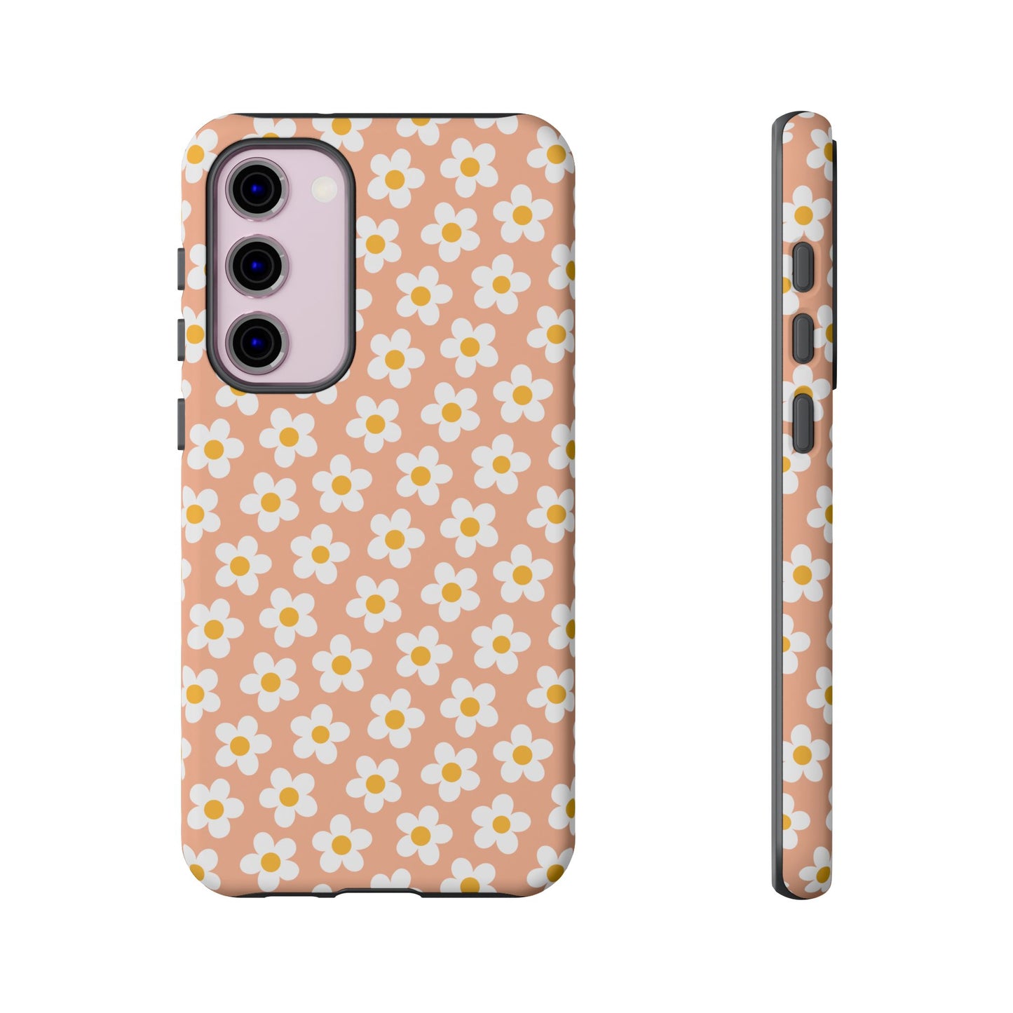 Floral Tough Case for iPhone - Durable Protection with Cute Daisy Design