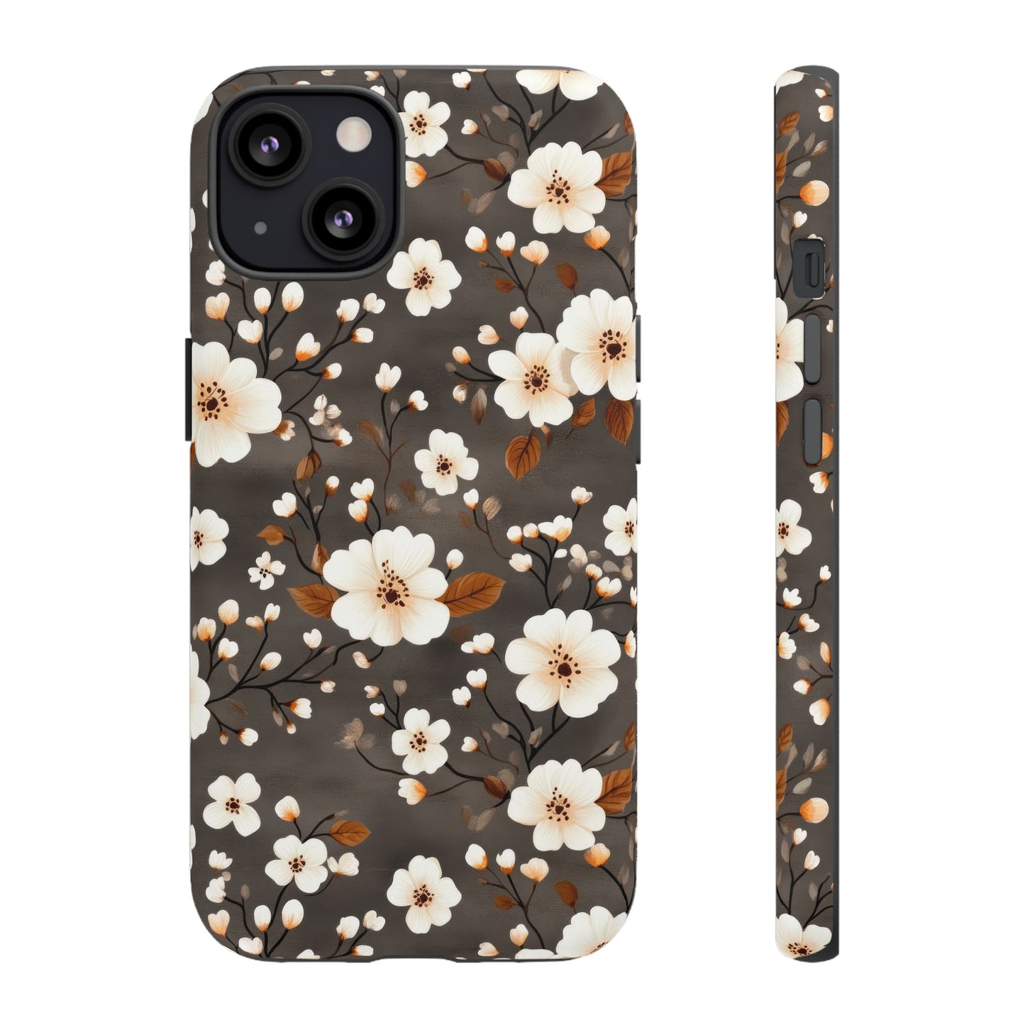 Floral Tough Case for iPhone - Elegant Flower Design Phone Cover