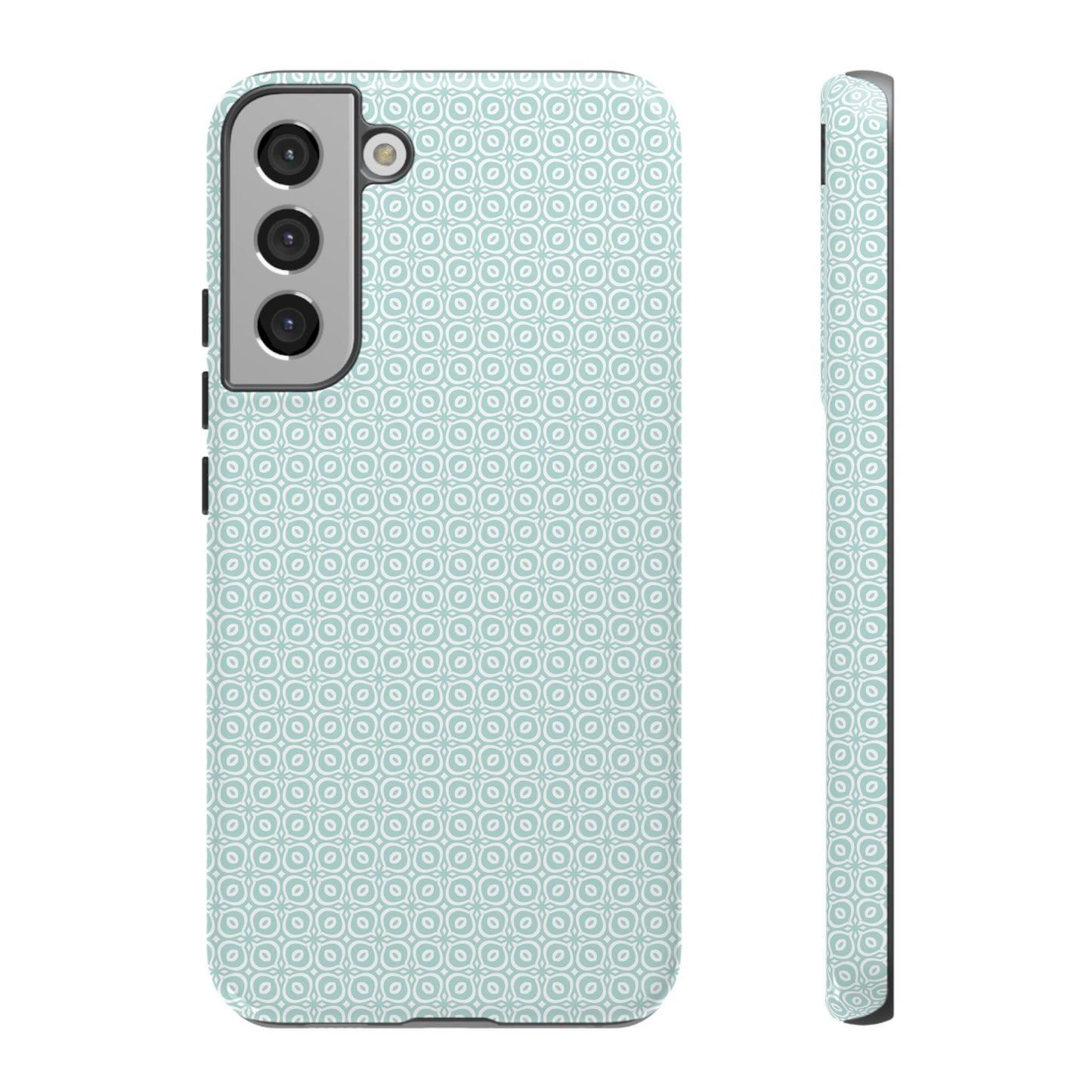 Stylish Tough Phone Case with Geometric Pattern