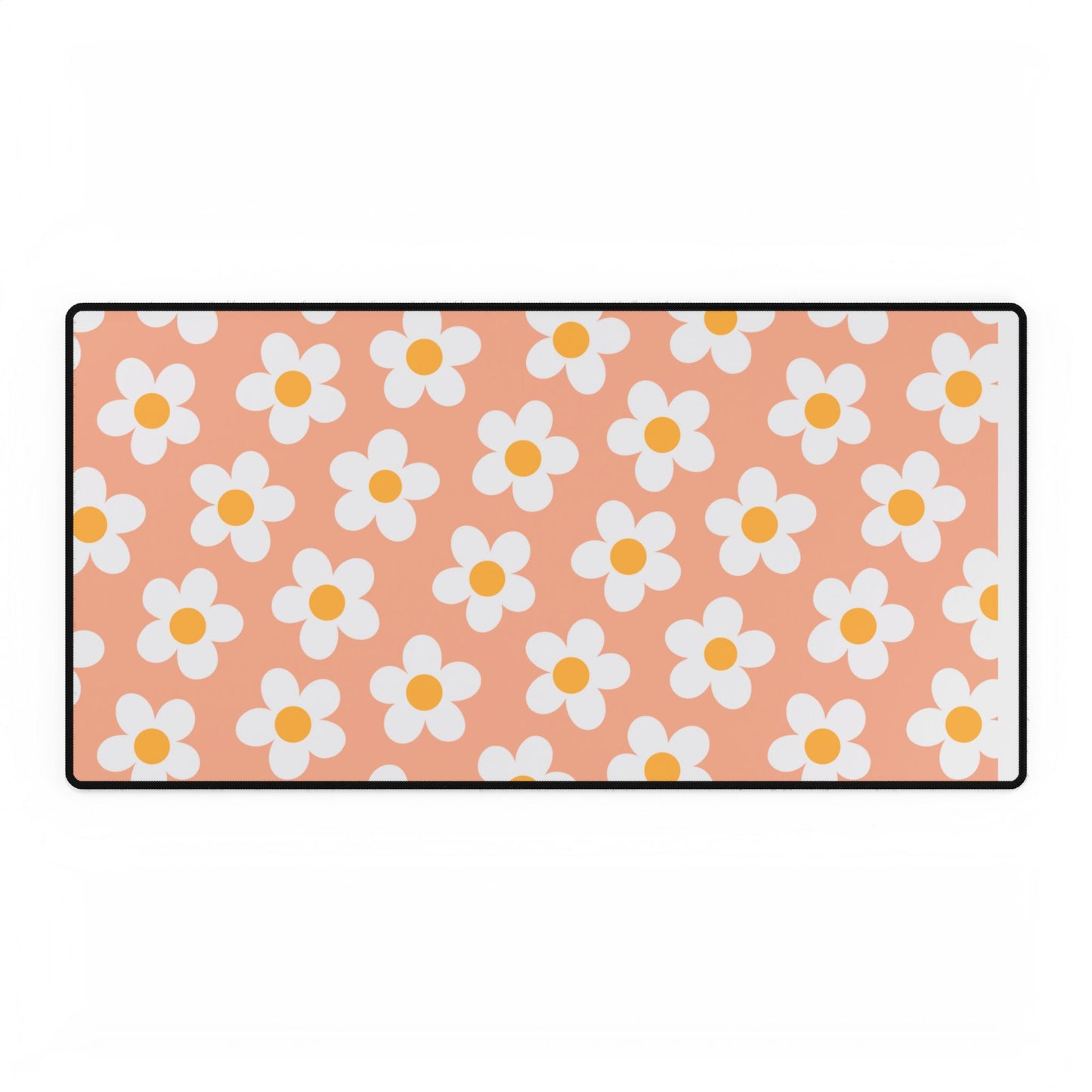 Desk Mats Floral Peach