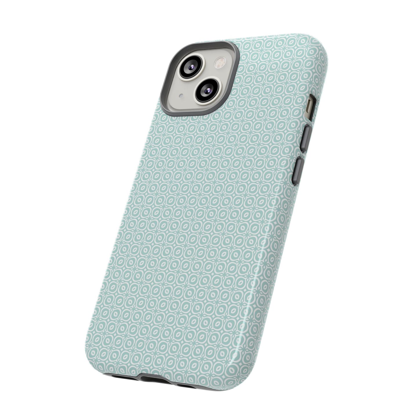 Stylish Tough Phone Case with Geometric Pattern