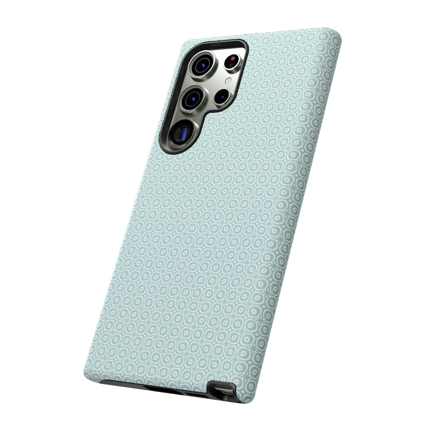 Stylish Tough Phone Case with Geometric Pattern